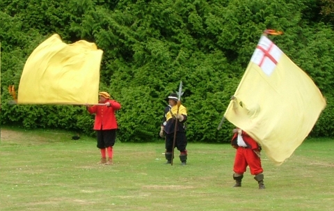 SK at Picton Castle July 2004