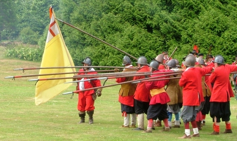 SK at Picton Castle July 2004