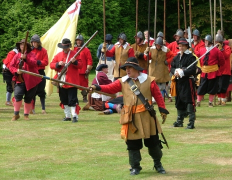 SK at Picton Castle July 2004