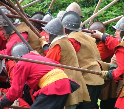 SK at Picton Castle July 2004