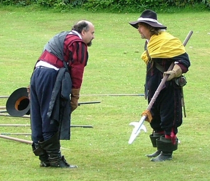SK at Picton Castle July 2004