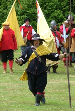 SK at Picton Castle July 2004