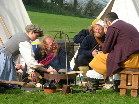 SK at Dinefwr Castle May 2005
