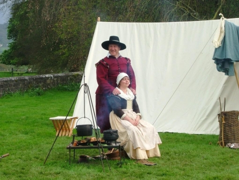 SK at Dinefwr Castle May 2005