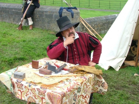 SK at Dinefwr Castle May 2005