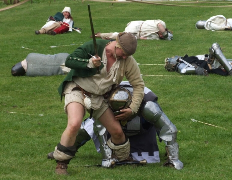Re-enactment at Cosmeston May 2006