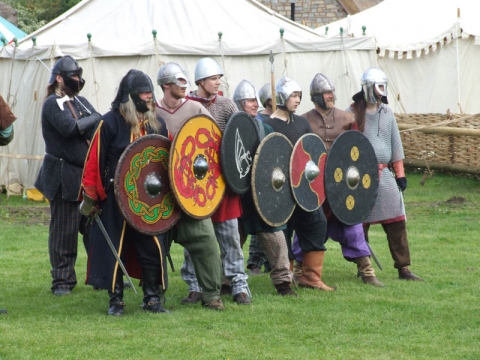 Re-enactment at Cosmeston May 2006