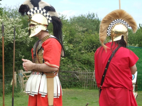 Re-enactment at Cosmeston May 2006