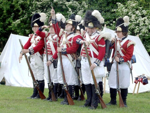 Re-enactment at Cosmeston May 2006