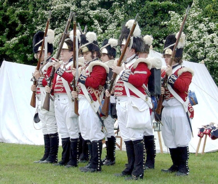 Re-enactment at Cosmeston May 2006