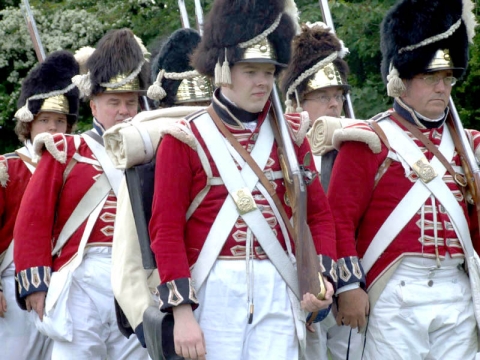 Re-enactment at Cosmeston May 2006