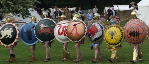Re-enactment at Cosmeston May 2006