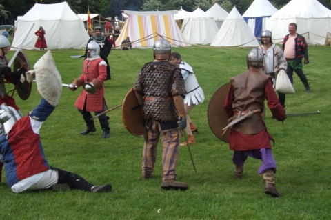 Re-enactment at Cosmeston May 2006