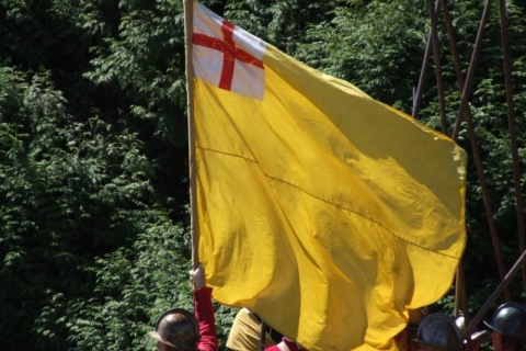 SK at Picton Castle July 2006