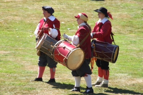 SK at Picton Castle July 2006