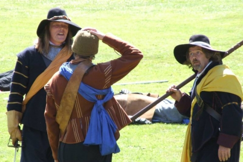 SK at Picton Castle July 2006