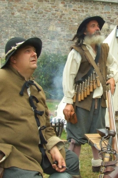 SK at Picton Castle July 2006