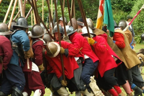 SK at Picton Castle July 2006