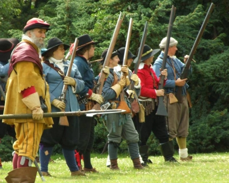 SK at Picton Castle July 2006