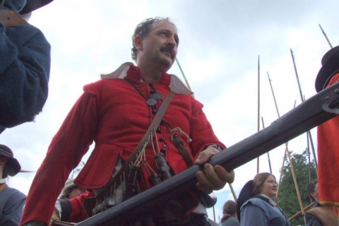 SK at Picton Castle July 2006