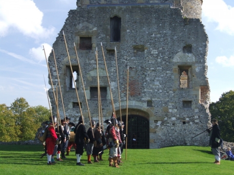 SK at Donnington Castle Oct 2006