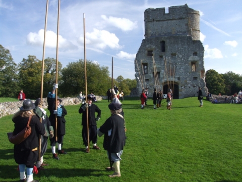 SK at Donnington Castle Oct 2006