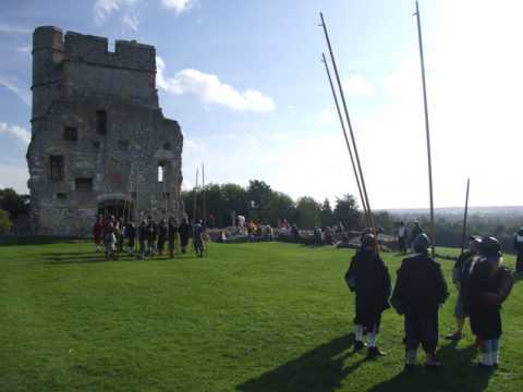SK at Donnington Castle Oct 2006