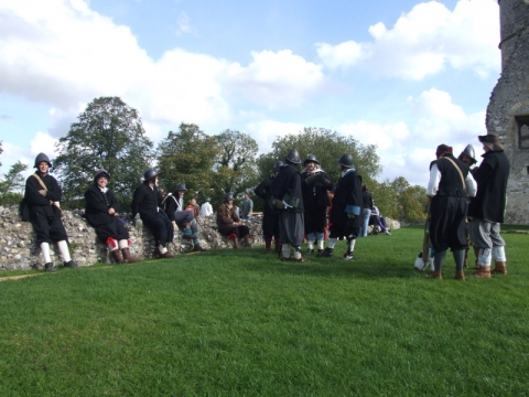 SK at Donnington Castle Oct 2006