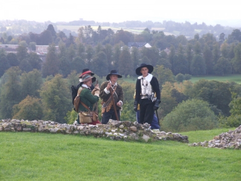 SK at Donnington Castle Oct 2006