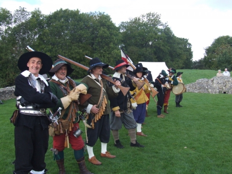 SK at Donnington Castle Oct 2006