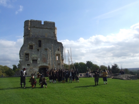 SK at Donnington Castle Oct 2006
