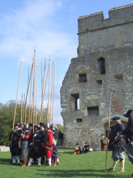 SK at Donnington Castle Oct 2006