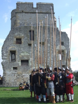 SK at Donnington Castle Oct 2006
