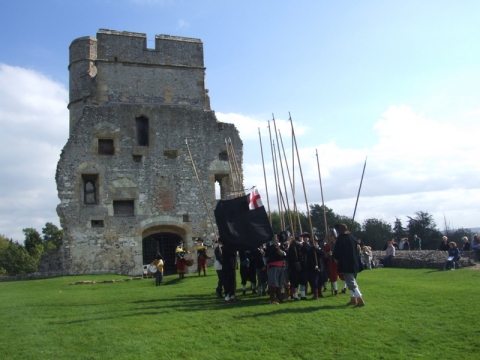 SK at Donnington Castle Oct 2006