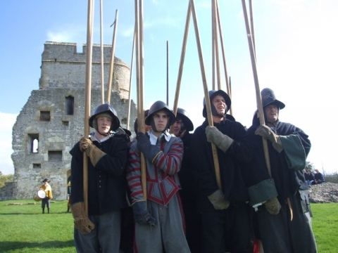 SK at Donnington Castle Oct 2006