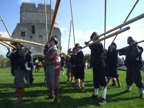 SK at Donnington Castle Oct 2006