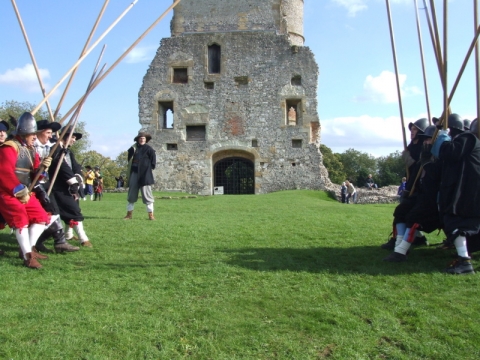 SK at Donnington Castle Oct 2006