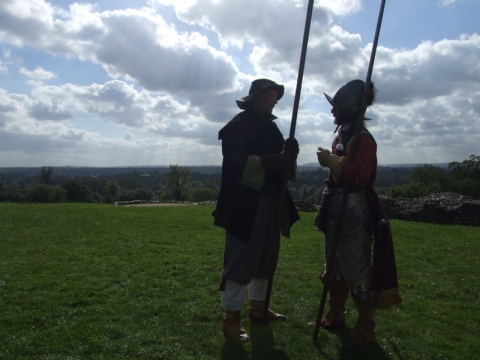 SK at Donnington Castle Oct 2006