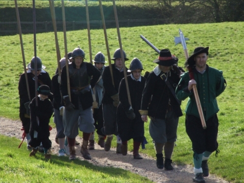 SK at Donnington Castle Jan 2007
