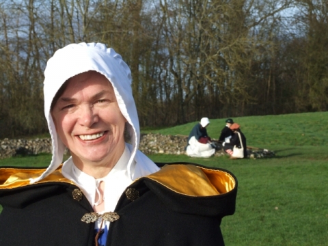 SK at Donnington Castle Jan 2007