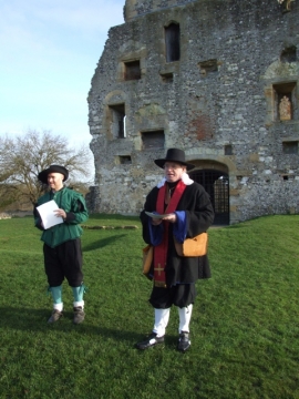 SK at Donnington Castle Jan 2007