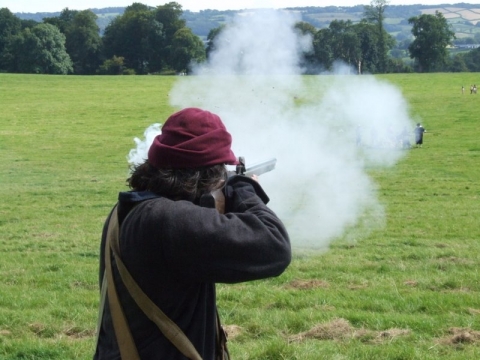 SK at Dinefwr Park Aug 2007