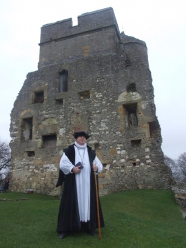 SK at Donnington Castle Jan 2008