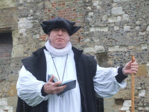 SK at Donnington Castle Jan 2008