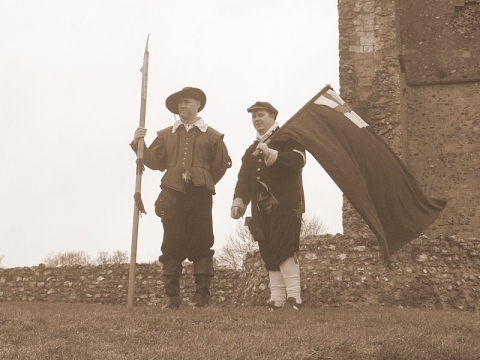 SK at Donnington Castle Jan 2008
