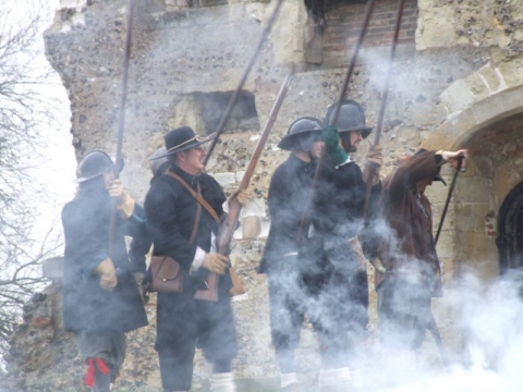 SK at Donnington Castle Jan 2008