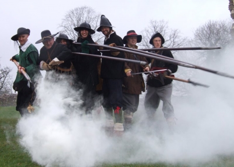 SK at Donnington Castle Jan 2008