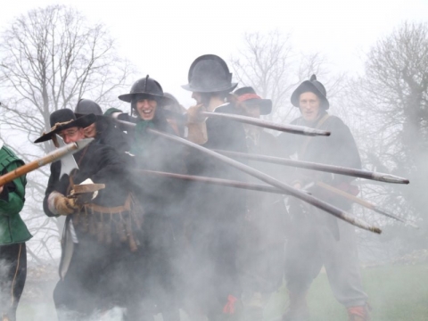 SK at Donnington Castle Jan 2008