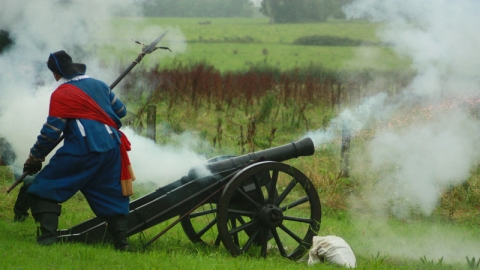 SK at Picton Castle Aug 2008