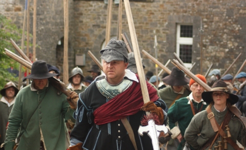 SK at Picton Castle Aug 2008
